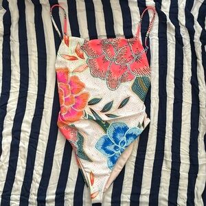 Mara Hoffman printed one piece